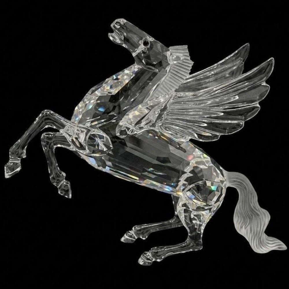 Swarovski Pegasus 1998 SCS Fabulous Creatures Crystal Figurine Retired Boxed COA
